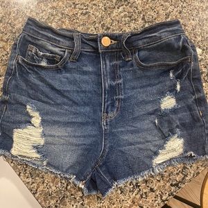 High rise Mom shorts
